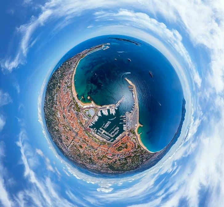 360 Panoroma çekimleri yamaç paraşütü