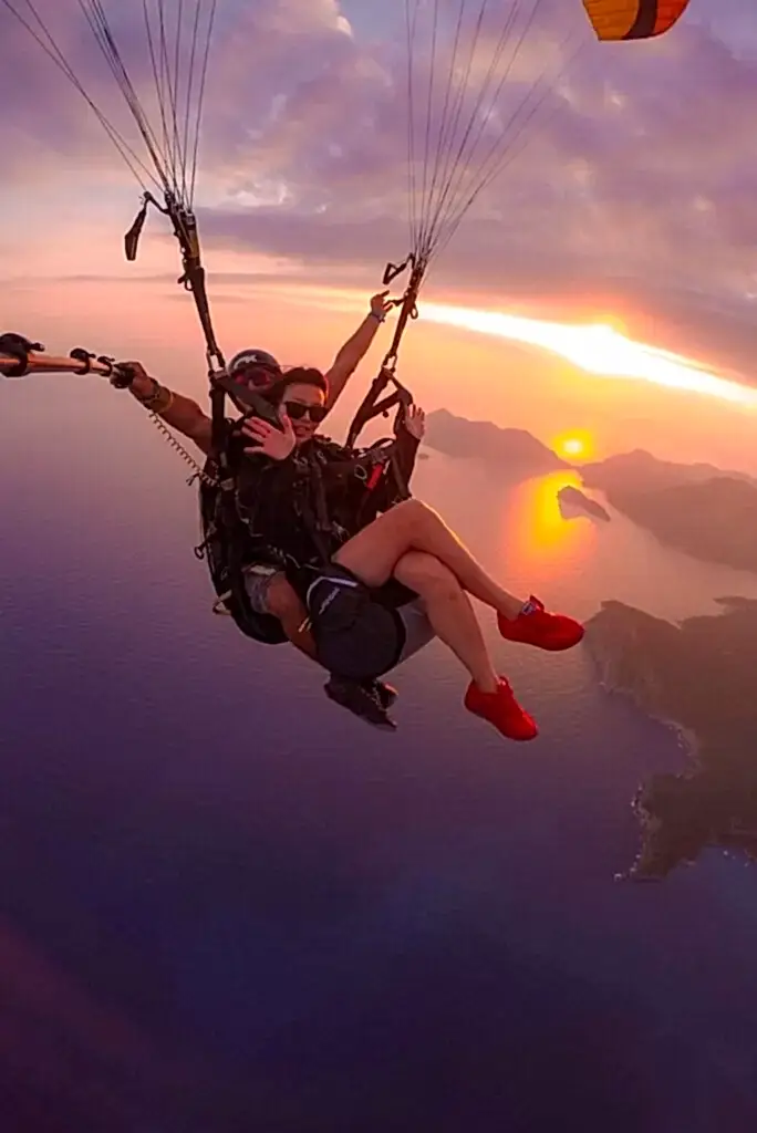ölüdeniz fethiye babadağ yamaç paraşütü